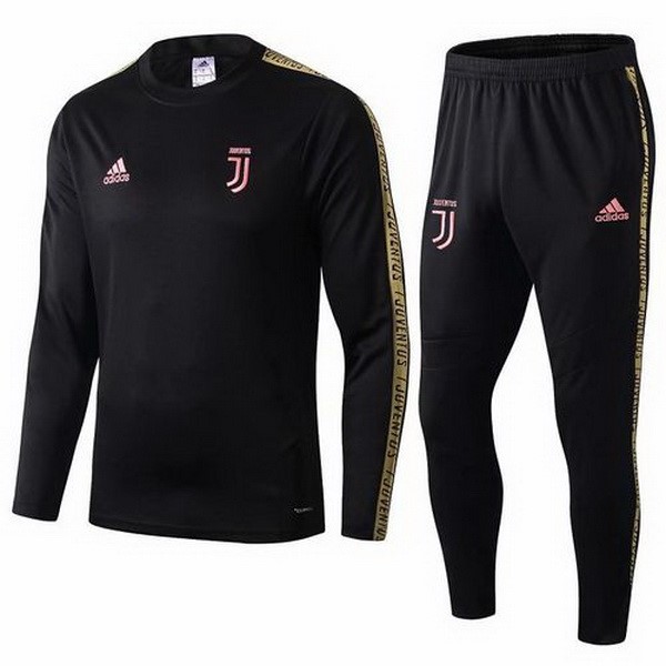 Survetement Football Juventus 2019-20 Noir Jaune